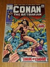 CONAN THE BARBARIAN #1 NM- (9.2) OCTOBER 1970 1ST APP MARVEL SILVER AGE COMICS**