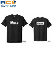 Kyosho Mini-Z Tshirt Black (Large) 88011l KYO88011L