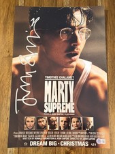 Josh Safdie ‘Marty Supreme' Movie Director Signed 12x18 Photo Beckett