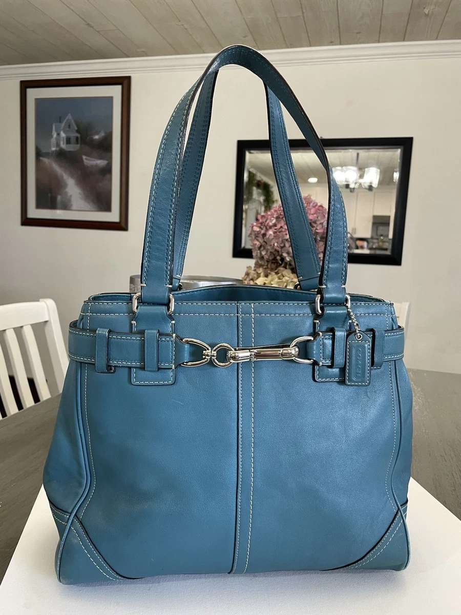 Coach Hampton Blue Bags & Handbags for Women for sale | eBay
