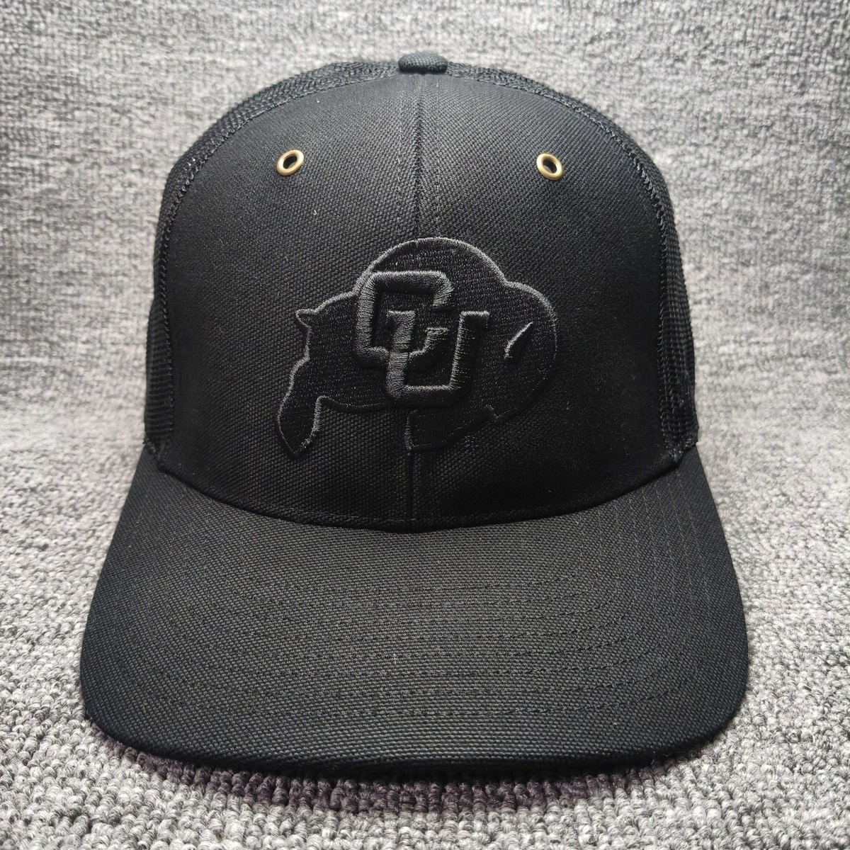 '47 Brand Colorado Buffaloes Trucker Snapback Black Mesh Back Hat