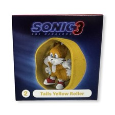 Sonic 3 McDonald s Tails Yellow Roller Toy 2 New in Box Happy Meal 2024 Promo