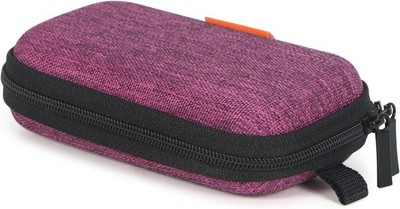 Mini Hard Earbud Case for Apple Airpods, Samsung Galaxy Buds, JBL, Sony - Grape-