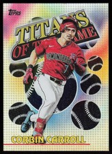 2026 Topps Series 1 Celebration Corbin Carroll Titans of the Game #TOG-6