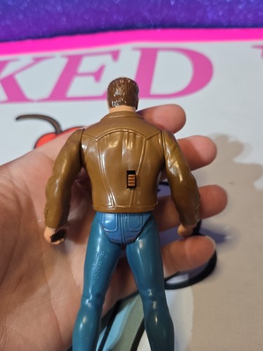 Vintage 1993 CPII Last Action Hero Jack Slater Arnold Schwarz Actionfigur 5,5" - Bild 4 von 6