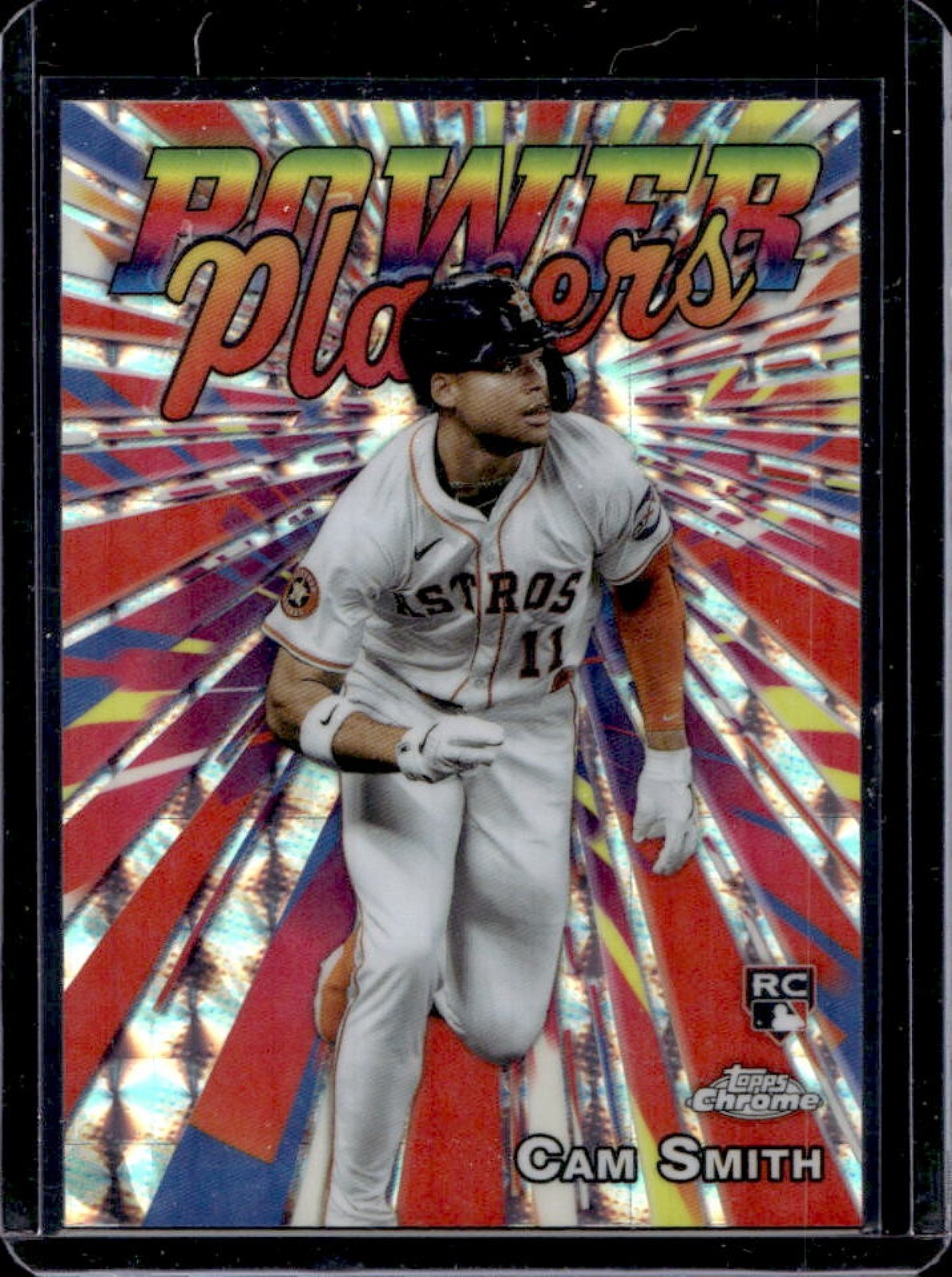 2025 Topps Chrome Update Cam Smith Power Players RC Geometric Refractor #PP-28
