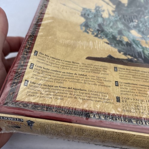 Warhammer AoS Soulblight Nighthaunt Coven Throne Mortis Engine w/120mm Oval NiB - Picture 7 of 12
