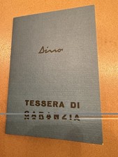 Ferrari 246 Gt Gts Dino Warranty Card Book Italian Tessera Di Garanzia New Ferrari 246 Gt Gts Dino Warranty Card Book Italian Tessera Di Garanzia New