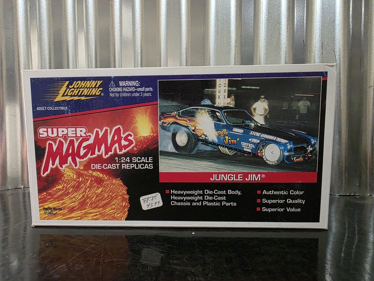 Johnny Lightning Jungle Jim Liberman Super Magmas 1:24 NHRA Drag