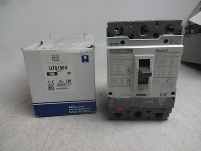 New Susol / LS Electric MCCB UTS 150H 50A Circuit Breaker 3P