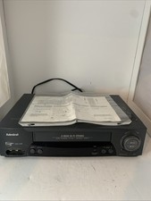 Admiral 4 Head VCR Model 20449 Rapid Rewind. For Parts/repair Does Not Power On