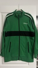 Vintage Adidas Originals Green Colorblock Full Zip Track Jacket Pockets Men  s M