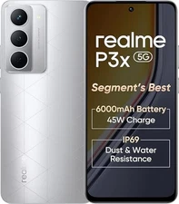 realme P3x 5G (Lunar Silver, 128 GB)  (8 GB RAM) Dimensity 6400 Processor