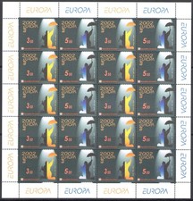 2002 EUROPE CEPT Croatia No. 1 Minifoglio - MNH**