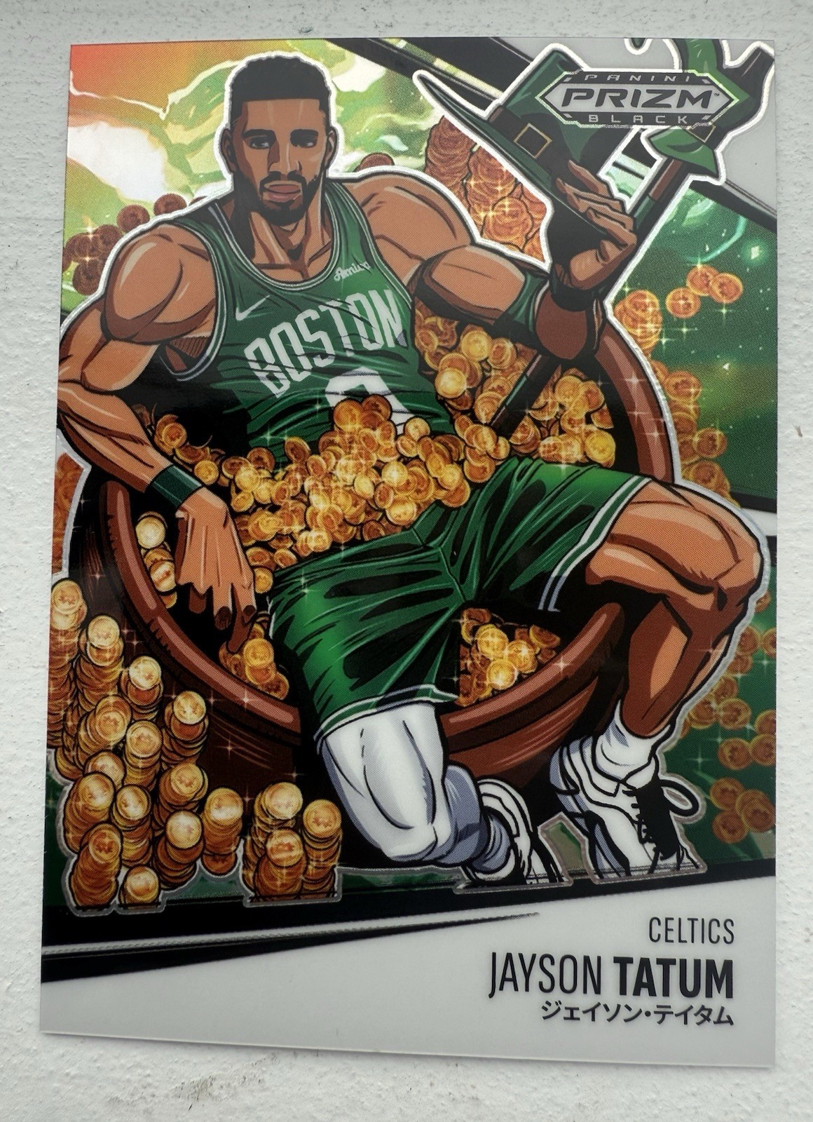 2024-25 Prizm Black Jayson Tatum Manga Boston Celtics SSP Case Hit 