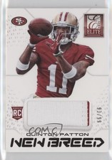 2013 Panini Elite New Breed Prime 93/99 Quinton Patton #11 f4l