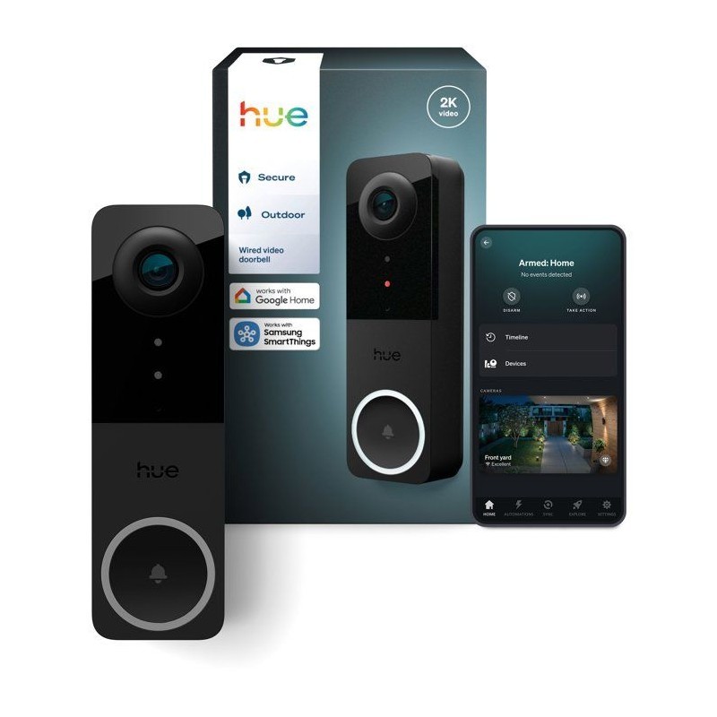 Interphone vidéo filaire 2K pour accueillir sereinement vos proches et vos livreurs