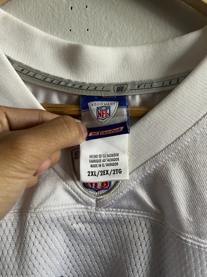 Vintage Reebok San Francisco 49ers Terrell Owens #81 White Jersey Men’s Size 2XL - Image 3 of 4