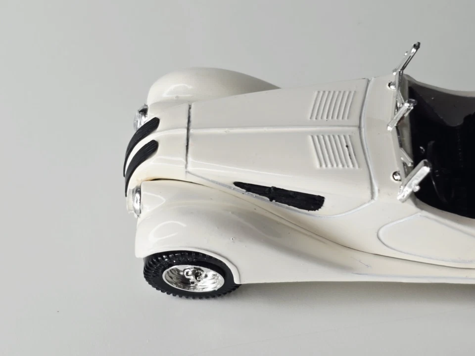 Retro Vitesse - Bmw 328 Blanco - Diecast 1:43 - Sin Caja/Parabrisas Foto 3 de 4