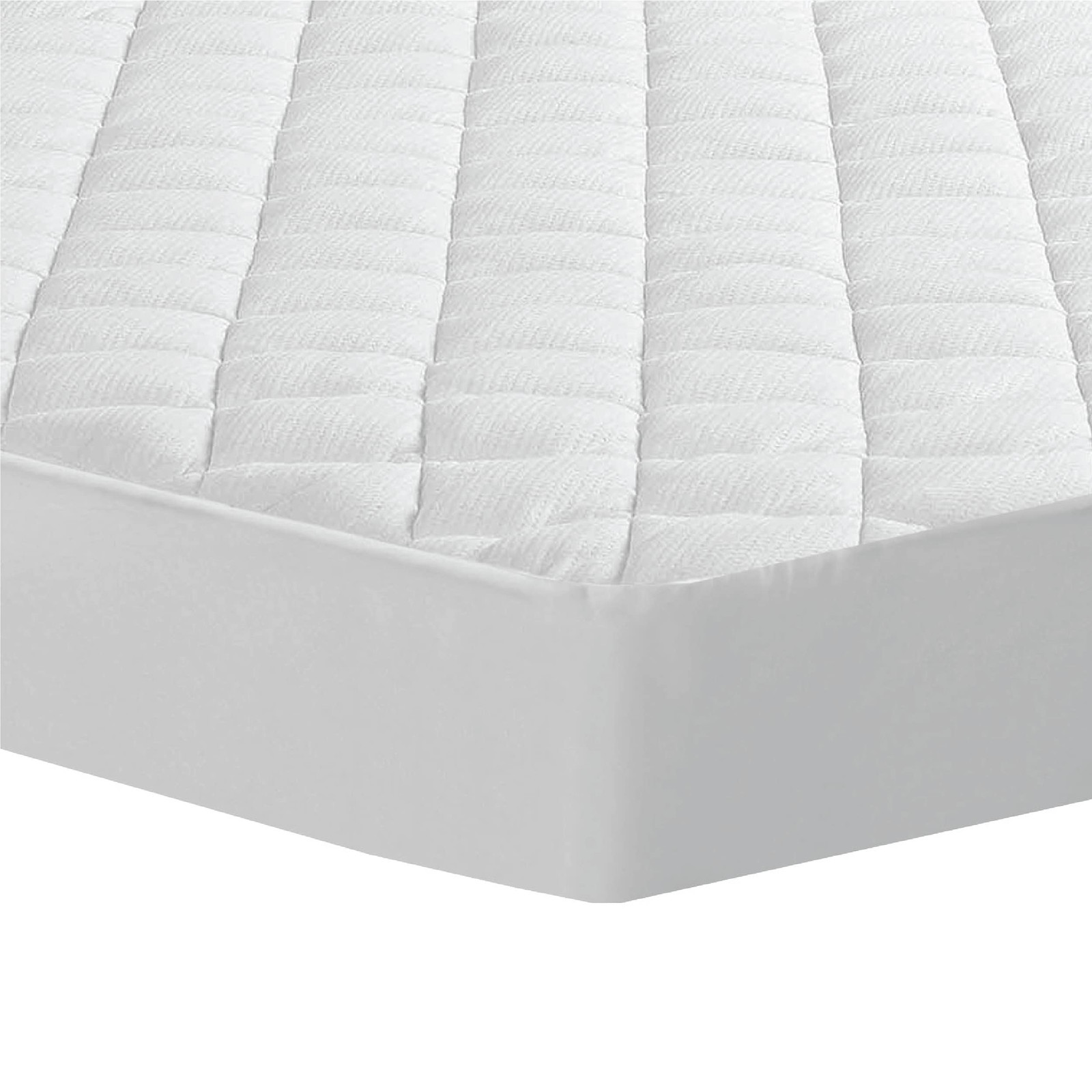 Breathable Cooling Water-Resistant Fitted Mattress Pad with Circular Flow Design