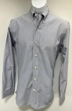 Ralph Lauren Men's Blue/White Plaid Long Sleeve Button Down Shirt Size Small