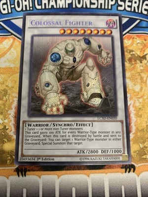 Yugioh Colossal Fighter LC5D-EN030 1st Edition  NM