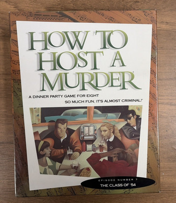 How To Host A Murder Episode 7 The Class of '54 Game Sealed New