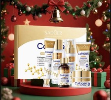 Collagen Skin Care Set Women 6Pcs Face Care Kit Firming Smoothing Anti-Aging UK