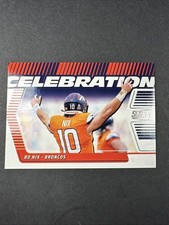 2025 Panini Score Football - Bo Nix Card C-BNI Celebration Broncos