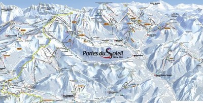 6-Tagesskipass portes du soleil-  champery - les crosets - champoussin - morgins