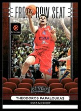 THEODOROS PAPALOUKAS 2025-26 Panini Contenders EuroLeague Front Row Seat #23