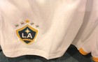 NWT LA Galaxy Soccer Jersey & Shorts,  White/Navy/Gold MLS Herbalife Size L. A+ — photo 5