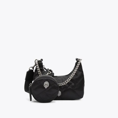 KURT GEIGER - Small recycled cross body bag - Black