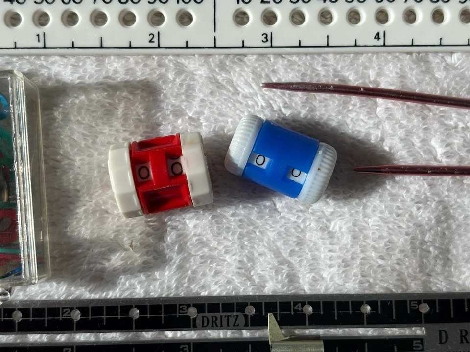 Susan Bates Tejer “peg It” Contador Y Medidor Dritz + Accesorios Foto 3 de 4