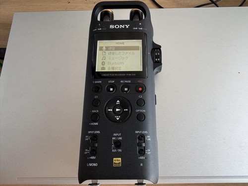 SONY PCM-D10 IC recorder Bluetooth XLR TRS Input Headphone Output Stereo Mono - 第 1/12 張圖片