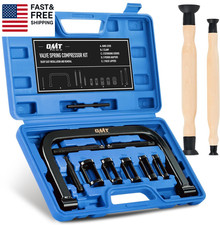 Valve Spring Compressor, 10 Piece Spring Clamp Tool Kit with C Clamp, Collet Pu