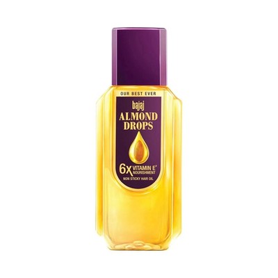 Bajaj Almond Drops Hair Oil, Transparent, 500 ml Free Shipping, USA Seller