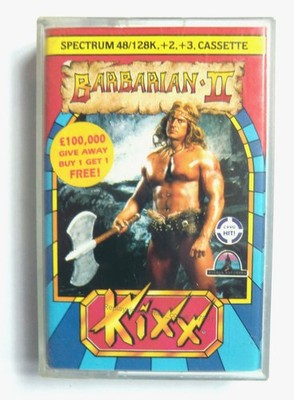37891 Barbarian II - Sinclair Spectrum 48K (1989) KIXX004