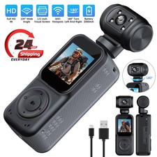 HD 4K WiFi 180° Rotation Handheld Sports Cam Vlog Camera Pocket Action Camera DV