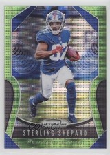 2019 Panini Prizm Neon Green Pulsar Prizm Sterling Shepard #43 0t69