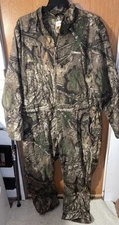 Magellan Hunting Camo Zip Up Suit  XS Long sleeve Lined 