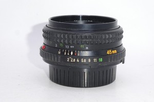 Minolta MD Rokkor 45mm f/2 Pancake Lens - Minolta MD Mount