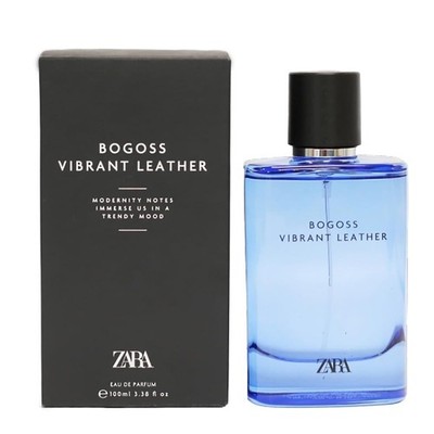 Bogoss Vibrant Leather EDP Eau De Parfum Cologne for Men 100 ML (3.38 FL. OZ)