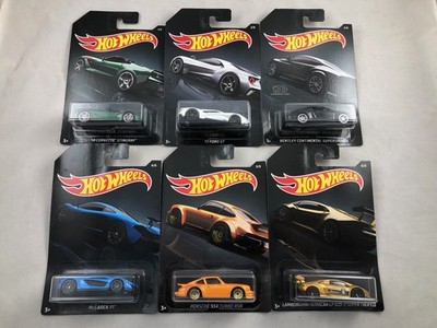 Hot Wheels Exotics Walmart 6-Car Set