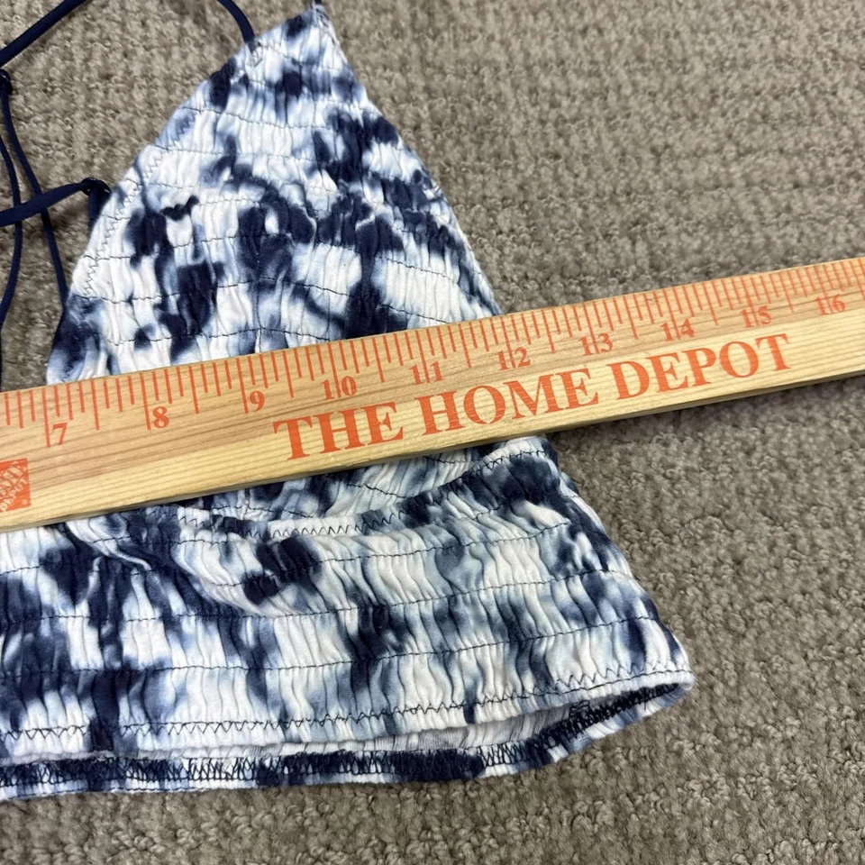 PINK Bralette 蓝色白色女式 L 码 — 第 3/4 张图片