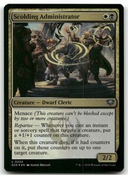 Scolding Administrator 224/444 Secrets of Strixhaven Foil Uncommon