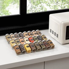 Lifewit Spice Rack Spice Drawer Organiser for Cupboard Adjustable Seasoning Jar