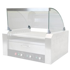 PartyHut Hotdog Roller Sneeze Guard for 11 Roller Commercial Machine Clear Cover