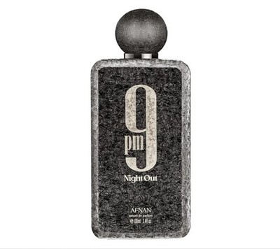 Afnan Unisex 9 PM Night Out Extrait de Parfum Spray 3.4 oz Fragrances