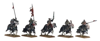Warhammer Vampire Counts x5 BLACK KNIGHTS OOP Plastic Regiment Box Oldhammer 10s - Photo 1/2